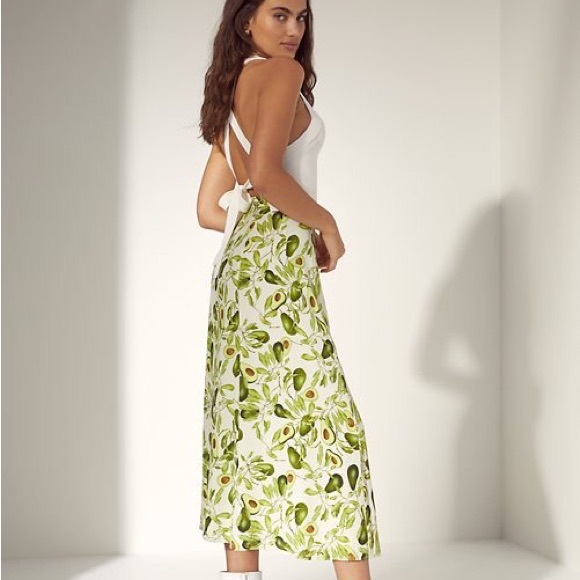 Aritzia Wilfred Amelie Avocado Skirt - Picture 5 of 9